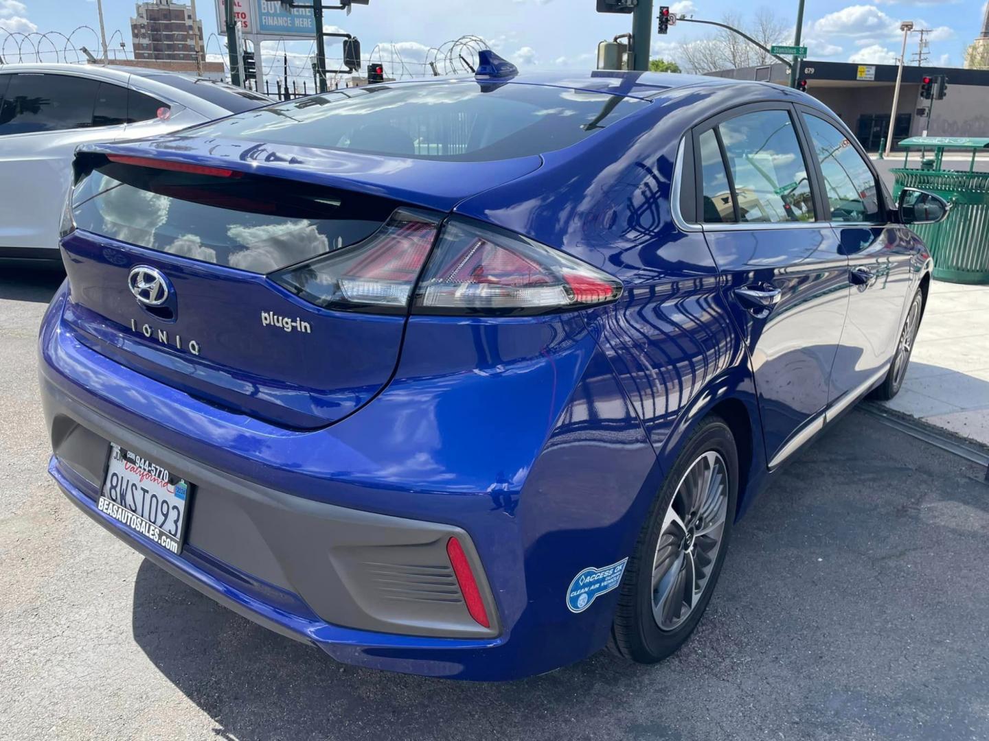 2021 BLUE /GRAY Hyundai Ioniq Plug-In Hybrid (KMHC75LD5MU) , located at 744 E Miner Ave, Stockton, CA, 95202, (209) 944-5770, 37.956863, -121.282082 - Photo#15